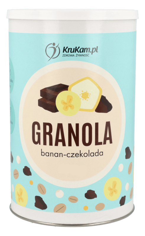 Granola banan-czekolada 270g