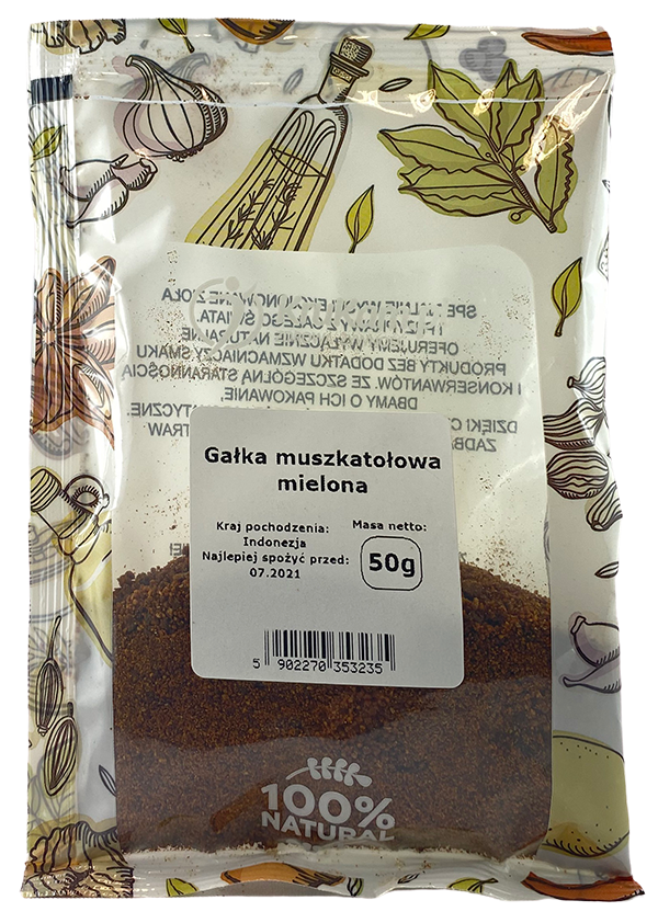 Gałka muszkatołowa mielona 60g