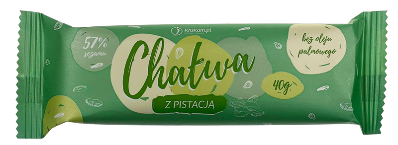 Baton Chałwowy z pistacjami 40g