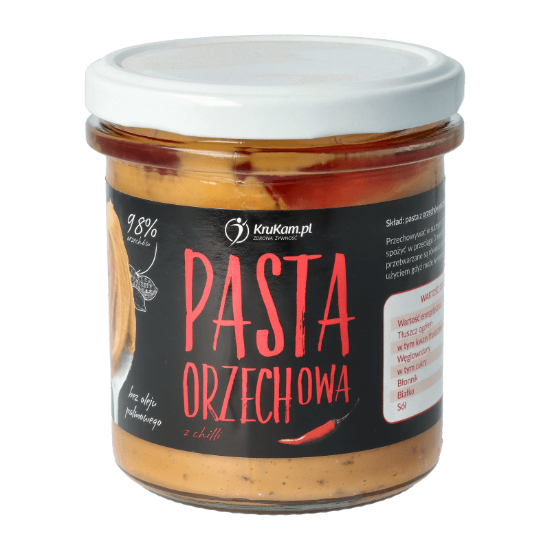 Pasta orzechowa z chilli 300g