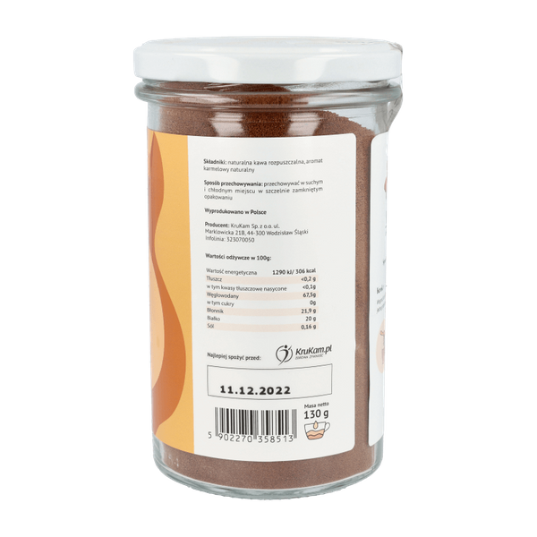 Kawa rozpuszczalna Karmelowa 130g