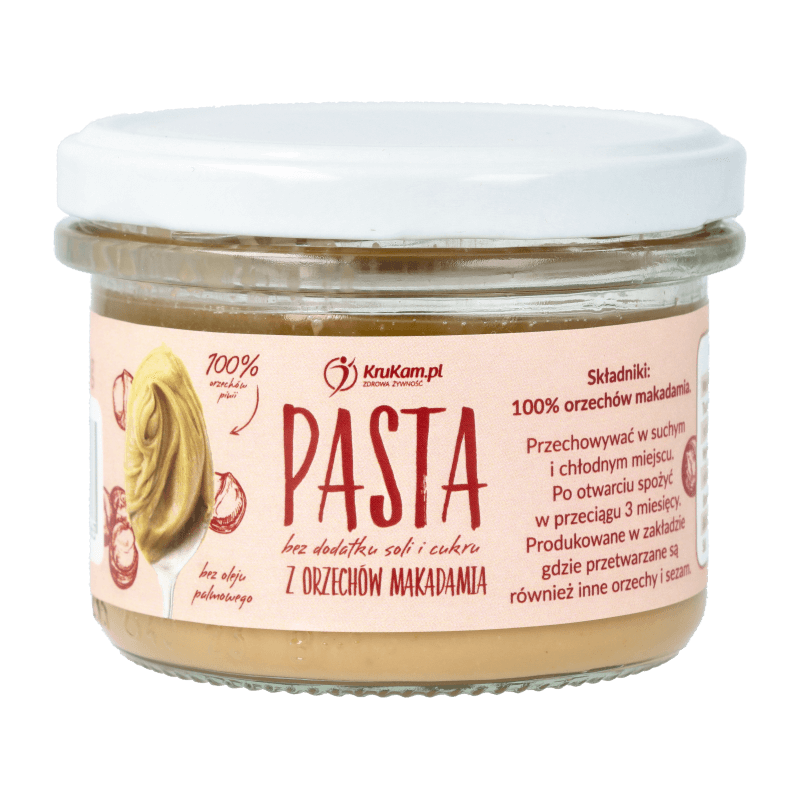 Pasta z orzechów makadamia 150g