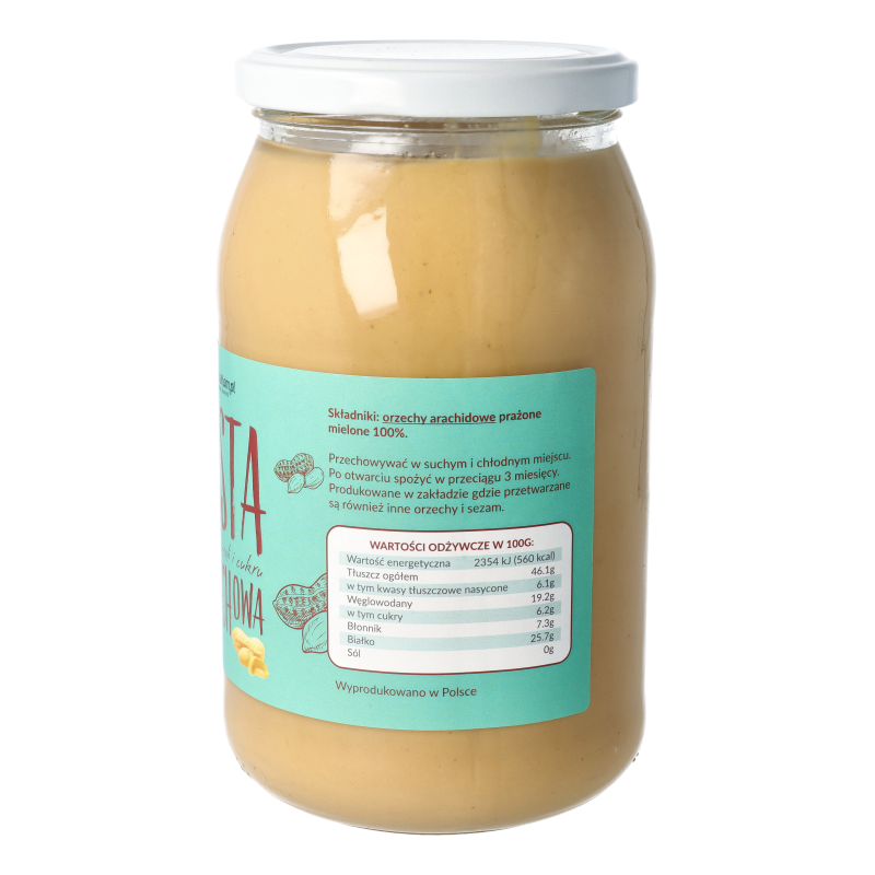 Pasta Orzechowa 100% 900g