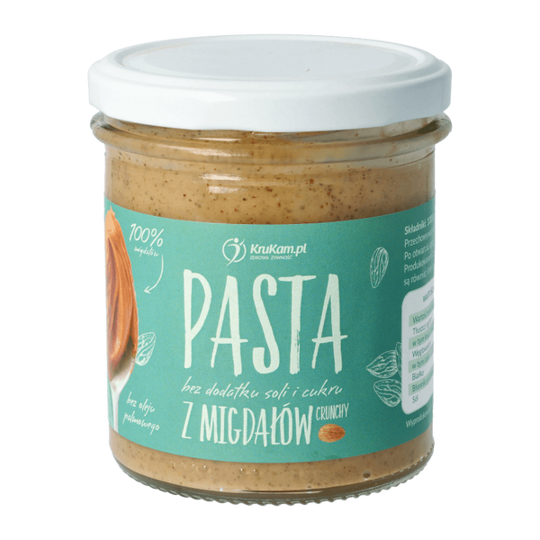 Pasta migdałowa Crunchy 300g