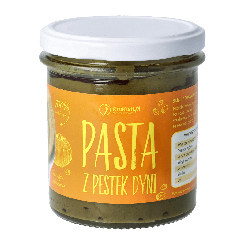 Pasta dyniowa 300g z pestek dyni