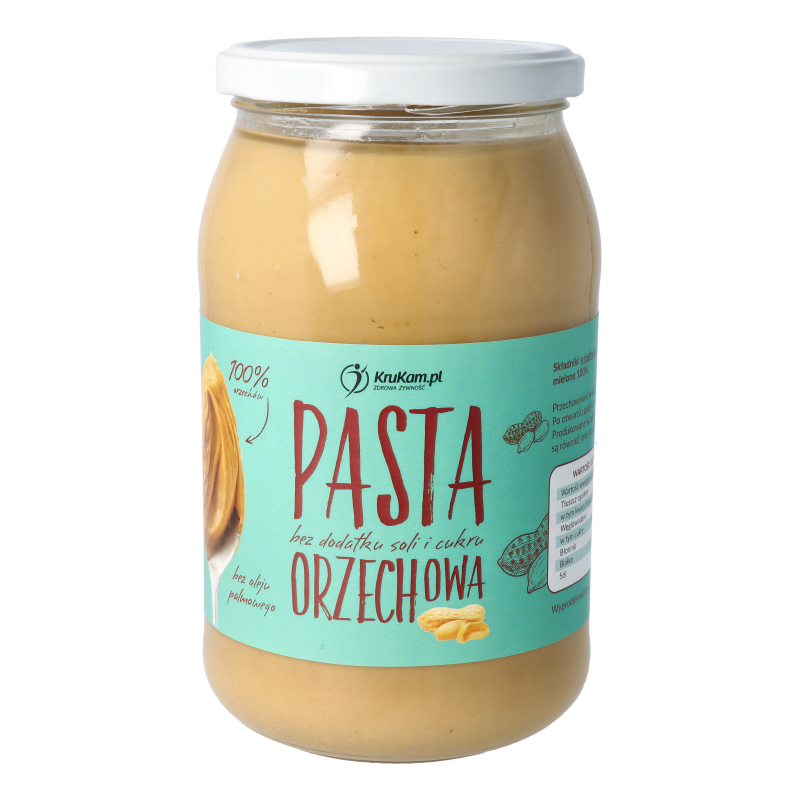 Pasta Orzechowa 100% 900g