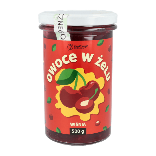Frużelina Owoce w żelu Wiśnia 500g