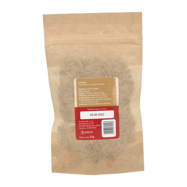 Kawa ziarnista Brazylia Cerrado orzechowa 50g