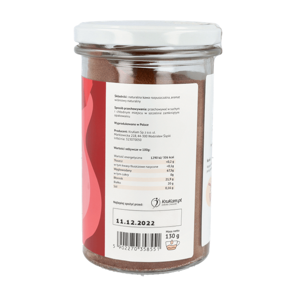 Kawa rozpuszczalna Wiśniowa 130g