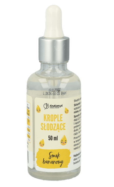 Aromat Zero Bananowy bez dodatku cukru i tłuszczu 50ml