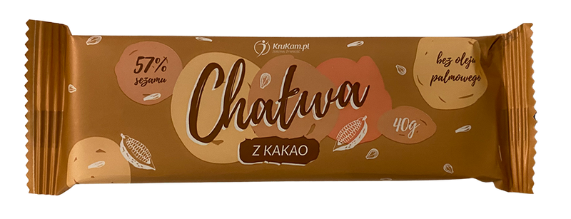 Baton Chałwowy z kakao 40g