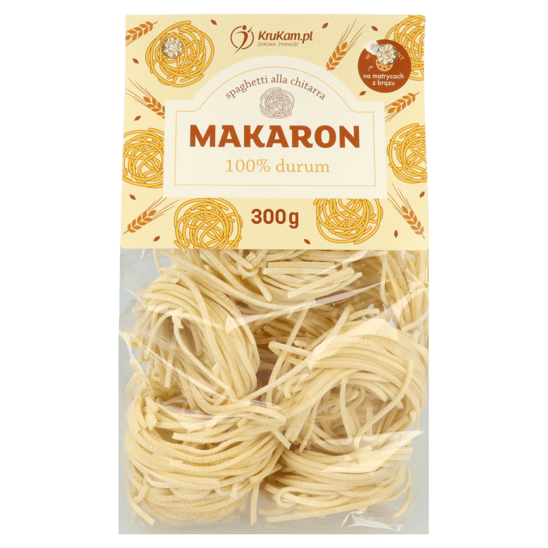 Makaron 100% durum spaghetti alla chitarra 300g