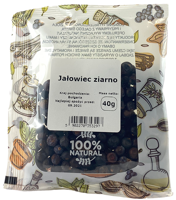 Jałowiec owoc ziarno 40g