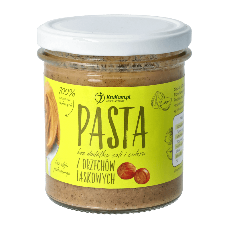 Pasta z orzechów laskowych 300g