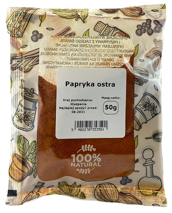 Papryka Ostra mielona 50g