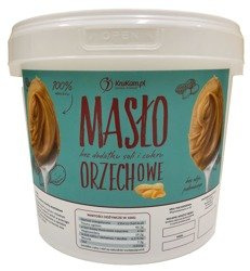 Pasta orzechowa 100% wiadro 5kg