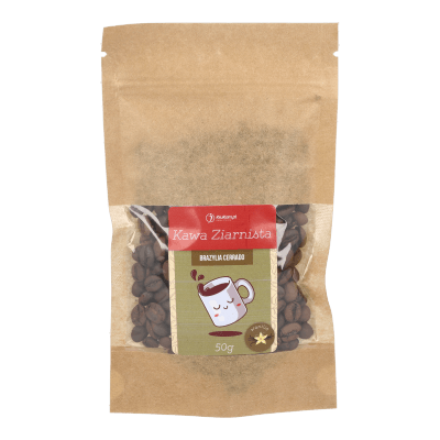 -30%Kawa ziarnista Brazylia Cerrado waniliowa 50g(Data:27.02.2026)
