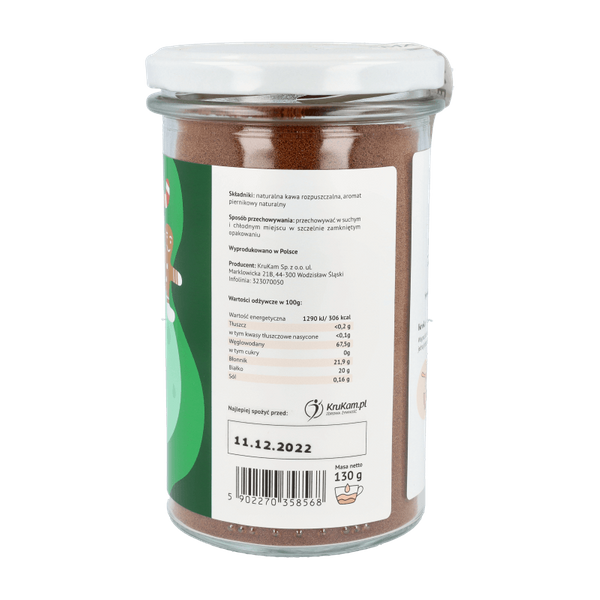 Kawa rozpuszczalna Piernikowa 130g
