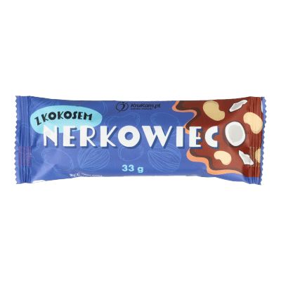 Baton nerkowiec z kokosem w czekoladzie 33g