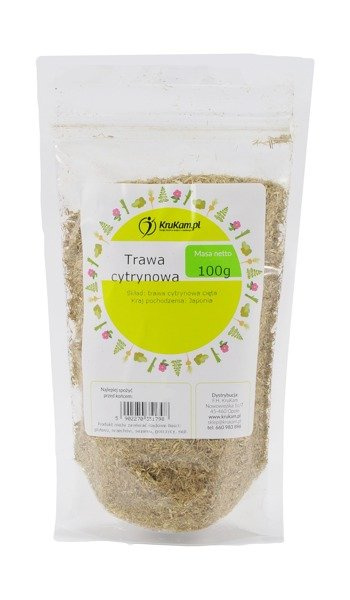 Trawa cytrynowa mielona 100g