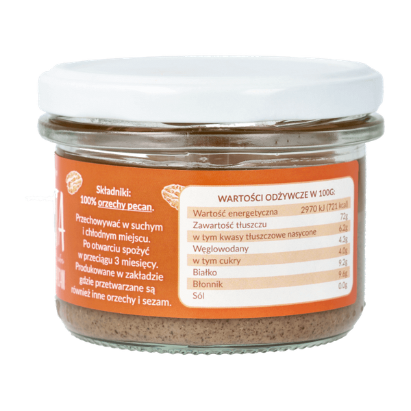 Pasta z orzechów pecan 150g