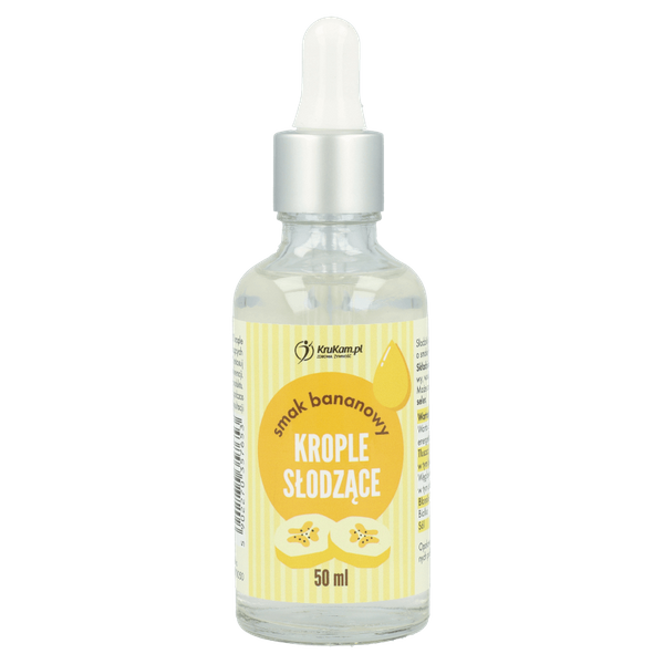 Aromat Zero Bananowy bez dodatku cukru i tłuszczu 50ml