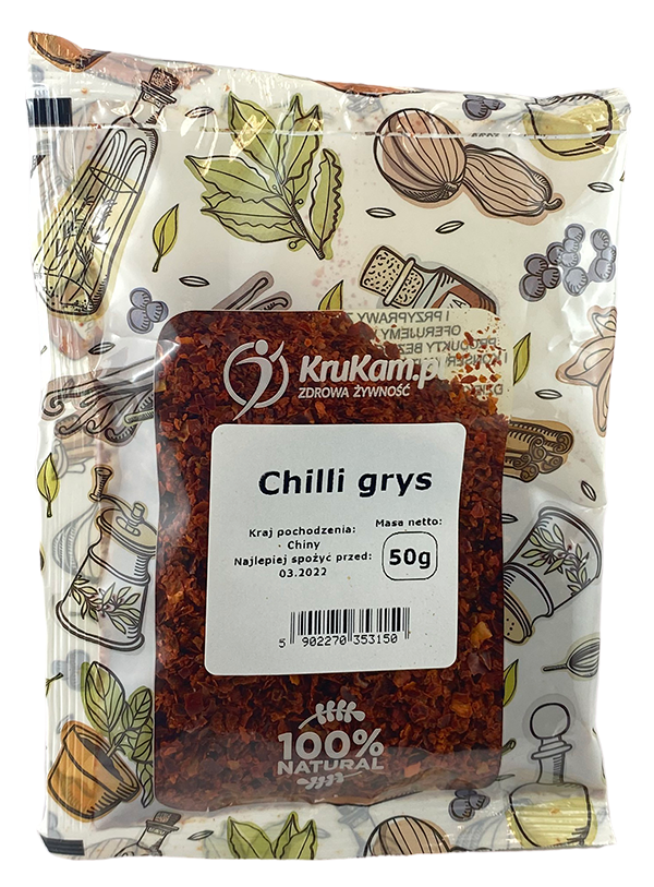 CHILLI grys 50g Super OSSSTRE!!!!