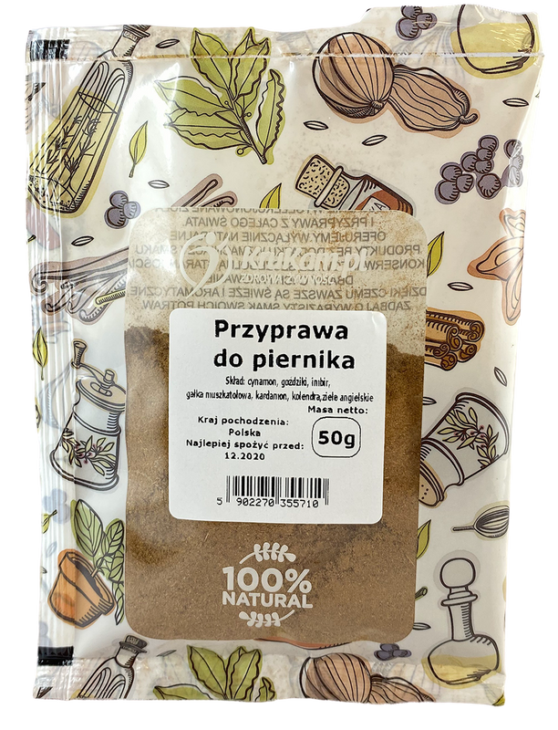 Przyprawa do piernika 50g bez cukru 