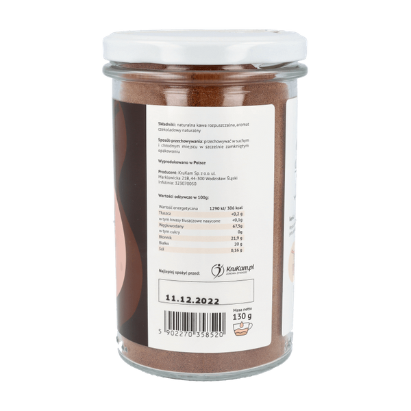 Kawa rozpuszczalna Czekoladowa 130g