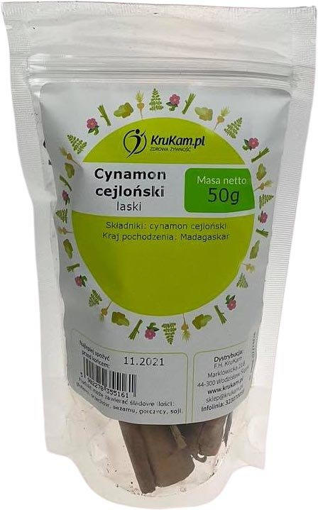 Cynamon cejloński laski 50g