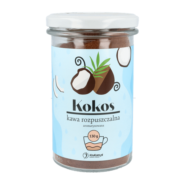 Kawa rozpuszczalna Kokosowa 130g