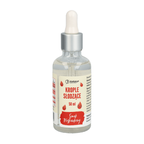 Aromat Zero Truskawkowy bez dodatku cukru i tłuszczu 50ml