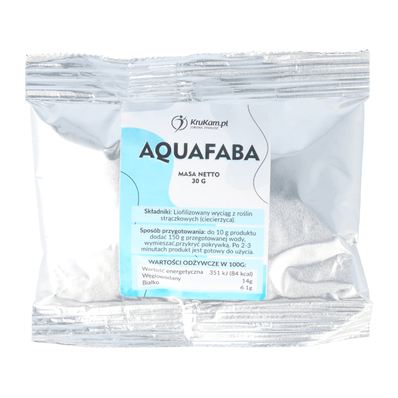 Aquafaba (wyciąg z ciecierzycy) liofilizowana 30g 