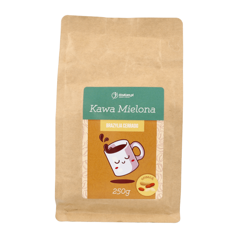 Kawa mielona Brazylia Cerrado orzechowa 250g