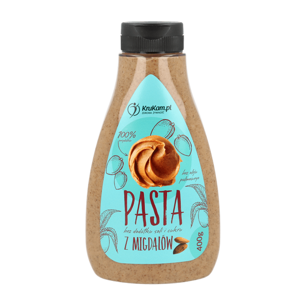 Pasta migdałowa butelka 400g