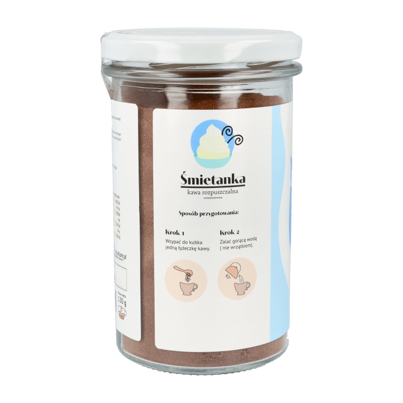 Kawa rozpuszczalna Śmietankowa 130g