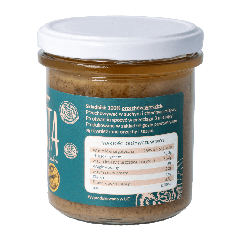 Pasta z orzechów włoskich 300g