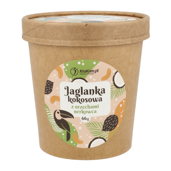 Jaglanka kokosowa z orzechami nerkowca 66g