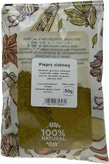 Pieprz ziołowy 50g