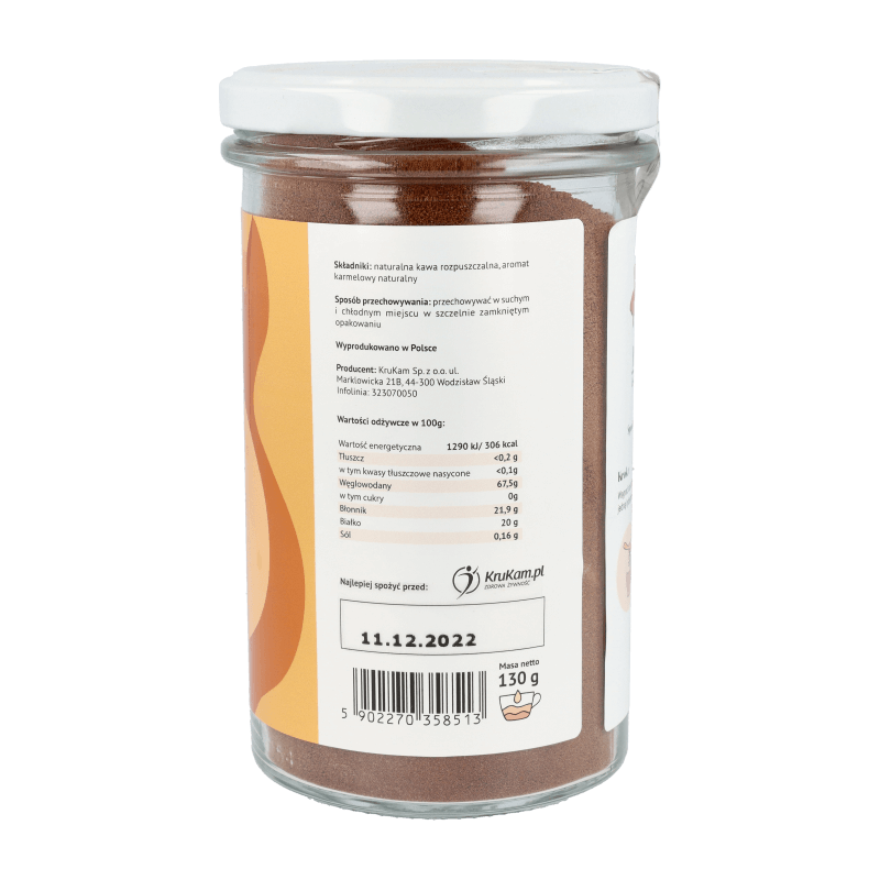 Kawa rozpuszczalna Karmelowa 130g