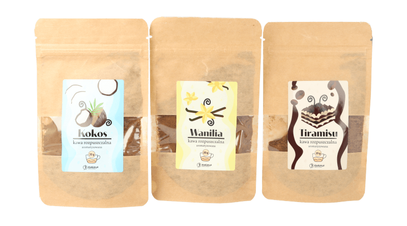 Zestaw MIX Kaw rozpuszczalnych 15 x 20 g