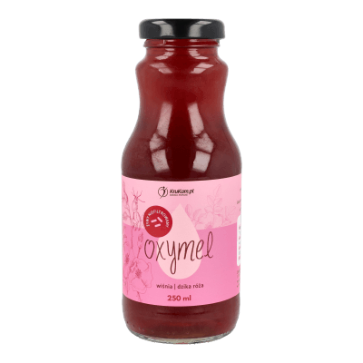 Oxymel wiśnia-dzika róża 250ml