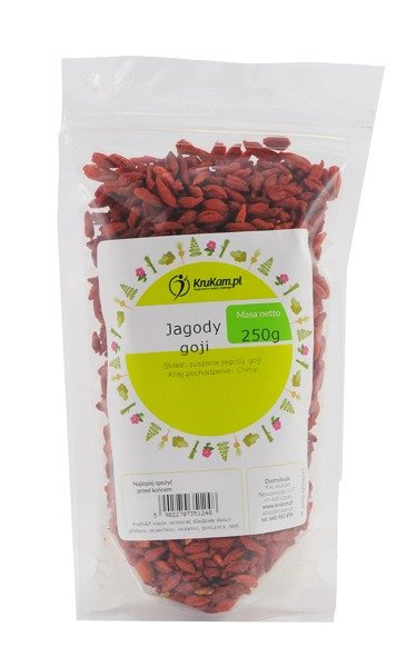 Jagody Goji suszone 250g