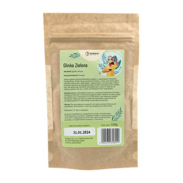 Glinka zielona 100g
