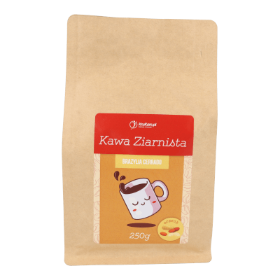 Kawa ziarnista Brazylia Cerrado orzechowa 250g