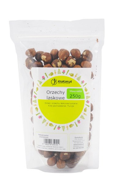 Orzechy laskowe łuskane 250g