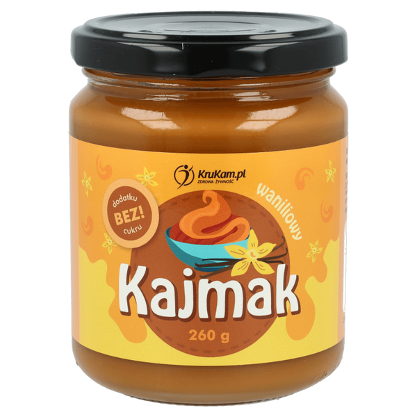 Kajmak bez dodatku cukru waniliowy 260g
