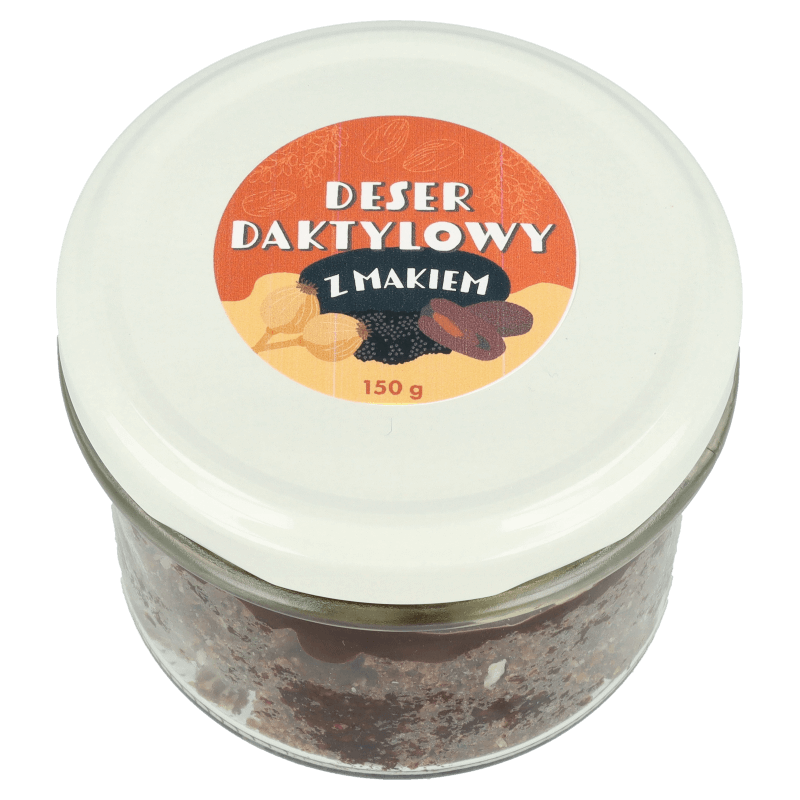 Deser daktylowy z makiem 150g