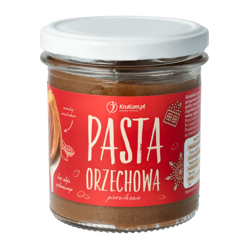 Pasta orzechowa piernikowa 300g